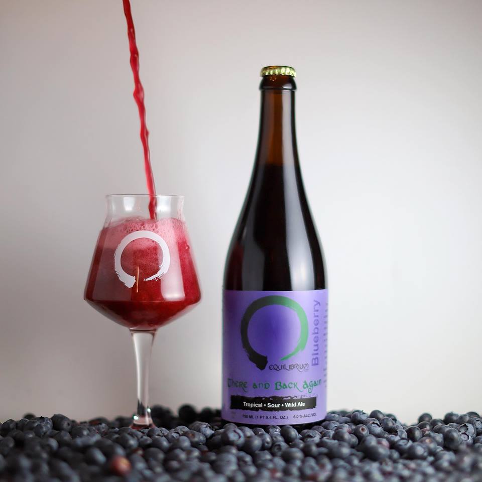 There and Back Again Blueberry by Equilibrium Brewery