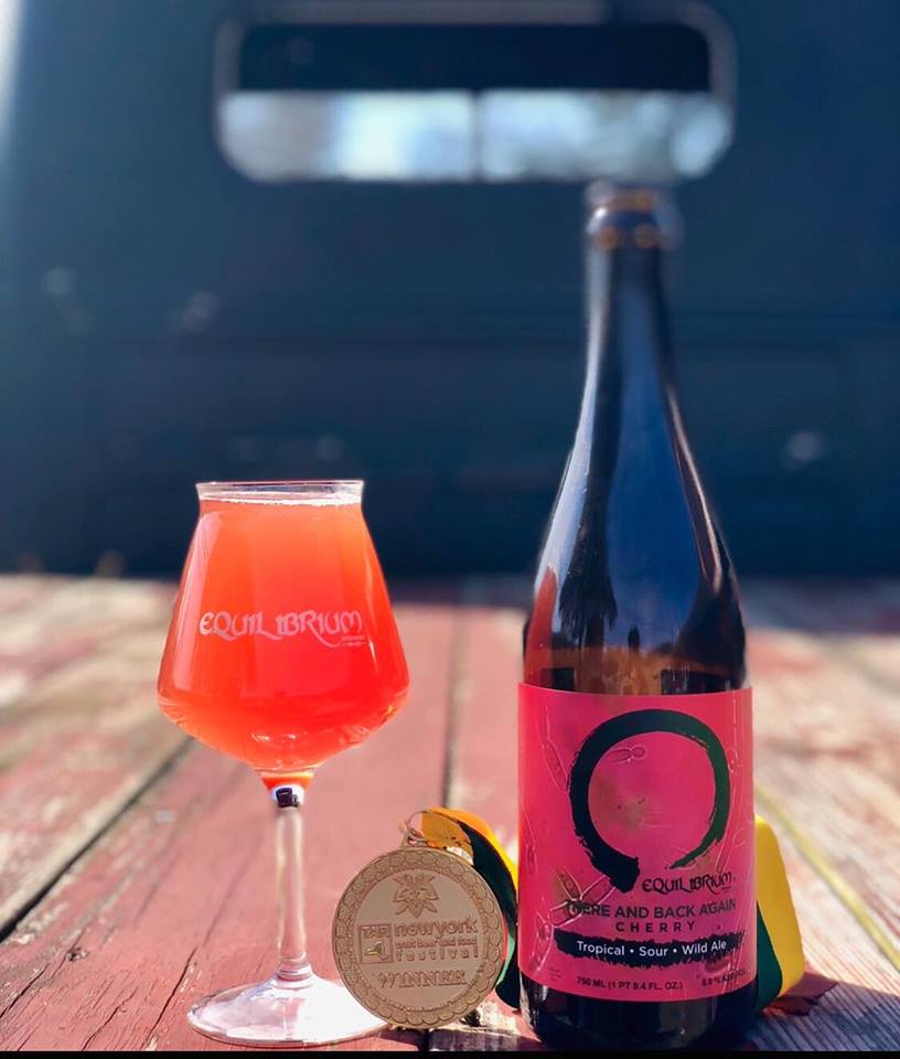 There and Back Again Cherry by Equilibrium Brewery